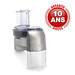 Râpe éminceur rapide 7 disques corps métal + 10 ans garantie - livre de recettes